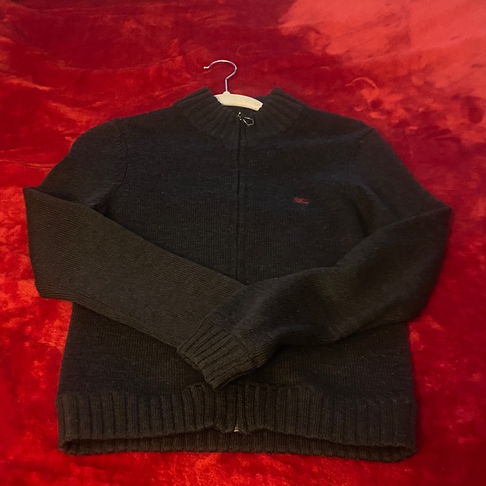 Women's Black Cardigan Sweater